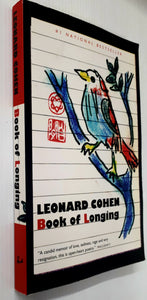 BOOK OF LONGING - Leonard Cohen