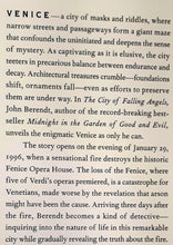 Load image into Gallery viewer, THE CITY OF FALLING ANGELS - John Berendt
