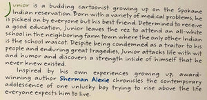THE ABSOLUTE TRUE DIARY OF A PART-TIME INDIAN - Sherman Alexie