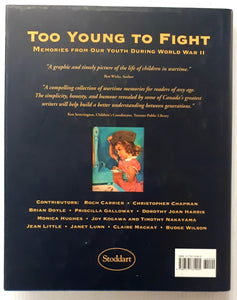 TOO YOUNG TO FIGHT - Priscilla Galloway