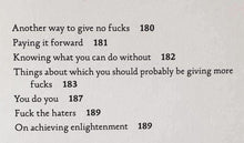 Load image into Gallery viewer, THE LIFE-CHANGING MAGIC OF NOT GIVING A F*CK - Sarah Knight

