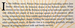 AT PARADISE GATE - Jane Smiley