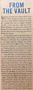 LONDON FREE PRESS: FROM THE VAULT - Jennifer Grainger