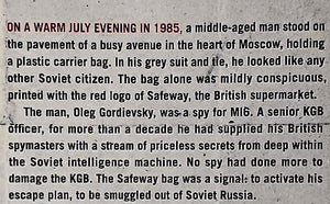 THE SPY AND THE TRAITOR - Ben Macintyre