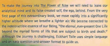 Load image into Gallery viewer, THE POWER OF NOW - Eckhart Tolle
