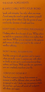 THE FOUR AGREEMENTS - Miguel Ruiz