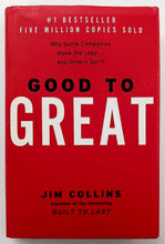 Load image into Gallery viewer, GOOD TO GREAT - Jim Collins
