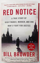 Load image into Gallery viewer, RED NOTICE - Bill Browder
