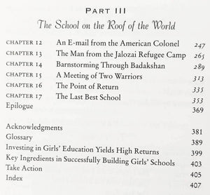 STONES INTO SCHOOLS - Greg Mortenson