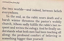 Load image into Gallery viewer, HAVE A LITTLE FAITH - Mitch Albom
