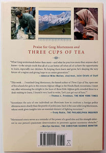 STONES INTO SCHOOLS - Greg Mortenson