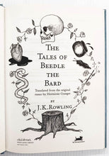 Load image into Gallery viewer, THE TALES OF BEEDLE AND THE BARD - J.K. Rowling
