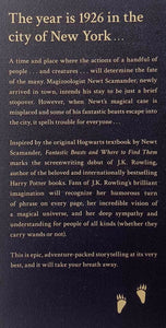 FANTASTIC BEASTS AND WHERE TO FIND THEM - J.K. Rowling
