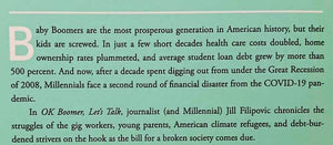OK BOOMER, LET'S TALK - Jill Filipovic
