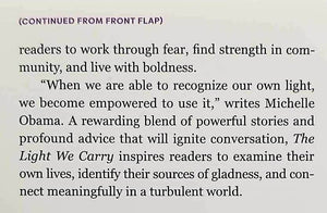THE LIGHT WE CARRY - Michelle Obama
